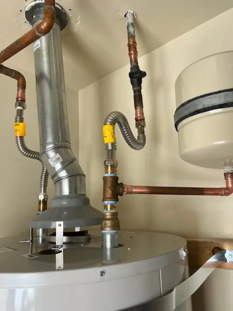 Water heater installation and plumbing repair in Brooke Meadow